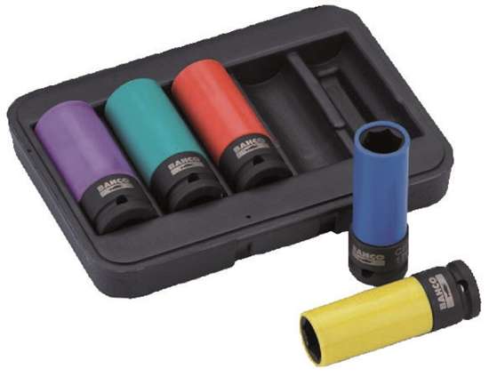 Afbeeldingen van Bahco 1/2'' wieldopsleutelset 5-delig