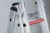Afbeeldingen van Aluminium kokerladder (blank) 2-delig reform