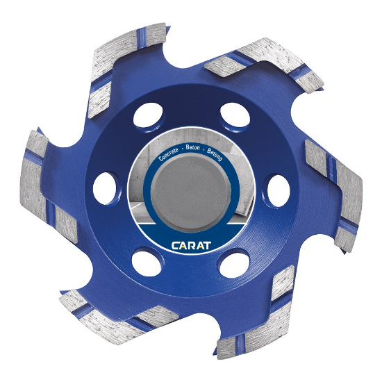 Afbeeldingen van Carat slijpkop 22,23mm CUBG Star Master
