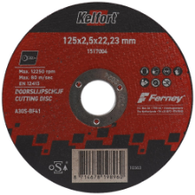 Afbeeldingen van Kelfort doorslijpschijf - 125x2,5mm - vlak