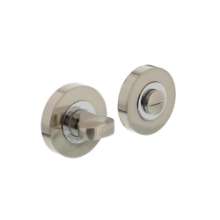 Afbeeldingen van INTERSTEEL WC-sluiting met stift 8mm schroefrozet chroom/mat-nikkel 3476