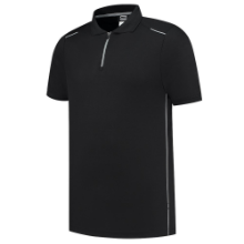 Afbeeldingen van Tricorp poloshirt Accent - maat S - zwart/grijs  