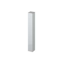 Afbeeldingen van Hettich LegaDrive, Zuil met vaste lengte, 670, aluminium, met poedercoating, wit