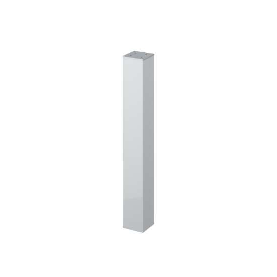 Afbeeldingen van Hettich LegaDrive, Zuil met vaste lengte, 670, aluminium, met poedercoating, wit