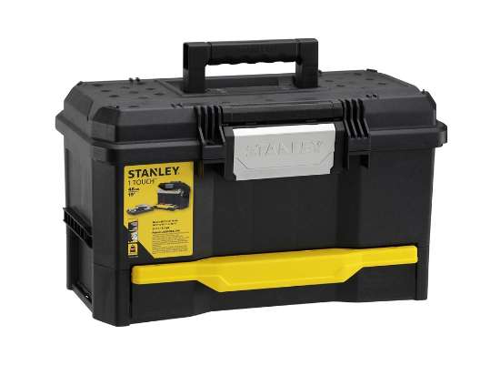 Afbeeldingen van Stanley gereedschapskoffer - 19" - met drukslot en lade