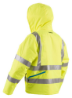 Afbeeldingen van Makita Verwarmde veiligheidsjas DCJ206ZL - 18v maat L - inclusief LXT jasadapter, in doos 
