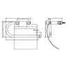 Afbeeldingen van INTERSTEEL WC-rolhouder met verlengde klep rvs geborsteld 7625
