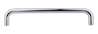 Afbeeldingen van Siro Meubelgreep metaal - boorafstand 128mm/L 136mm/H 27mm/B 8mm chroom glanzend 
