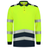 Afbeeldingen van Poloshirt High Vis Bicolor Lange Mouw