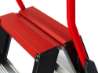 Afbeeldingen van Dubbel oploopbaar - aluminium trap (gecoat)