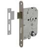 Afbeeldingen van INTERSTEEL Woningbouw cilinder dag- en nachtslot 55 mm rvs geborsteld 9542