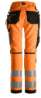Afbeeldingen van Snickers werkbroek 6730 oranje/geel