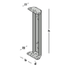 Afbeeldingen van GB Puisteun 60x70x400 115x2 Zink-Magnesium
