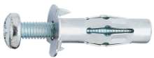 Afbeeldingen van Spit hollewandplug Zentech/CC - M6x10x65mm - metalen 