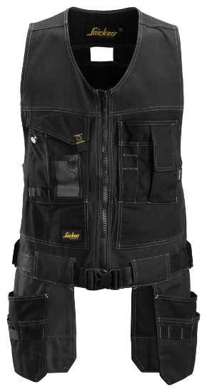 Afbeeldingen van Snickers toolvest 4254-0404 maat 2XL zwart