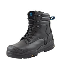 Afbeeldingen van Bata Longreach Black Zip Veiligheidslaars hoog S3