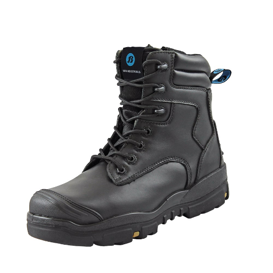 Afbeeldingen van Bata Longreach Black Zip Veiligheidslaars hoog S3