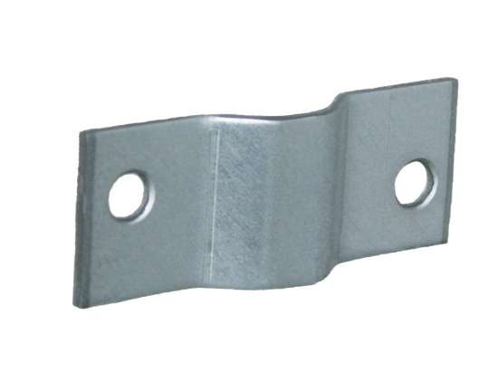 Afbeeldingen van GB gaaspaneelklem - voor 4mm mm gaas 50x20x2mm - zink magnesium