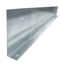 Afbeeldingen van GB randkist - 90° 480x2000x1,5mm - sendzimir verzinkt metaal