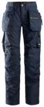 Afbeeldingen van Snickers dames werkbroek 6701-9504 maat 018 donker blauw