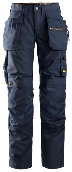 Afbeeldingen van Snickers dames werkbroek 6701-9504 maat 052 donker blauw