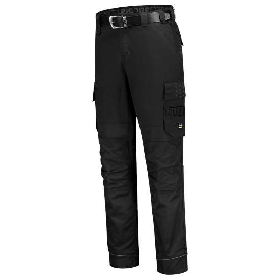 Afbeeldingen van Tricorp werkbroek twill cordura stretch 502020 Zwart 26