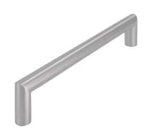 Afbeeldingen van Siro Meubelgreep metaal - boorafstand 160mm/L 172mm/H 32mm/B 12mm - RVS 