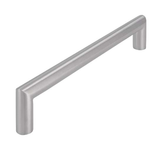 Afbeeldingen van Siro Meubelgreep metaal - boorafstand 160mm/L 172mm/H 32mm/B 12mm - RVS 