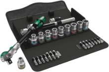 Afbeeldingen van Wera Dopsleutelset 1/2" 8100 SC 6 Zyklop Speed