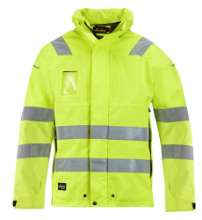 Afbeeldingen van Snickers Workwear Shell Jack High Visibility, Klasse 3 GORE -TEX - 1683