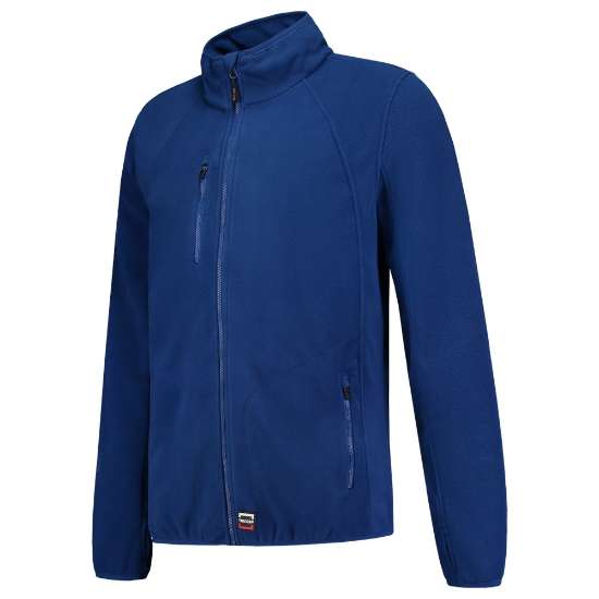 Afbeeldingen van Tricorp Sweatvest fleece luxe 301012 Royalblue 2XL