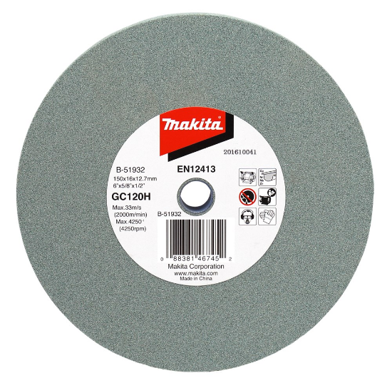 Afbeeldingen van Makita Slijpst. 150X16X12,7Mm Gc120H B-51932
