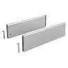 Afbeeldingen van Hettich TopSide ArciTech,  500 mm, (218/ 94, 250/126) zilver, links en rechts
