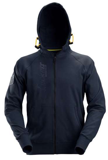 Afbeeldingen van Snickers hoodie 2880-9500 maat XXXL donker blauw