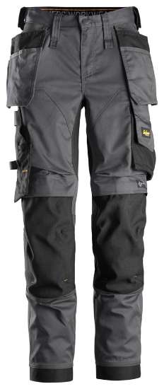 Afbeeldingen van Snickers Workwear AllroundWork, Dames Stretchbroek met Holsterzakken 6247
