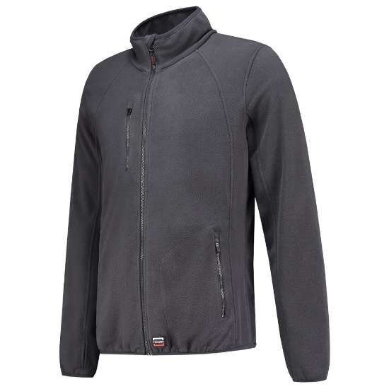 Afbeeldingen van Tricorp Sweatvest fleece luxe 301012 Donker Grijs 7XL