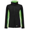 Afbeeldingen van Tricorp softshell jack 402008 - maat 4XL - zwart/limoengroen 