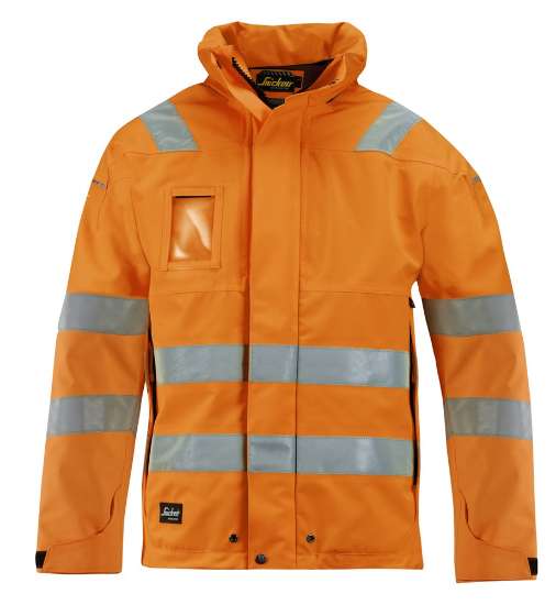 Afbeeldingen van Snickers Workwear Shell Jack High Visibility, Klasse 3 GORE -TEX - 1683