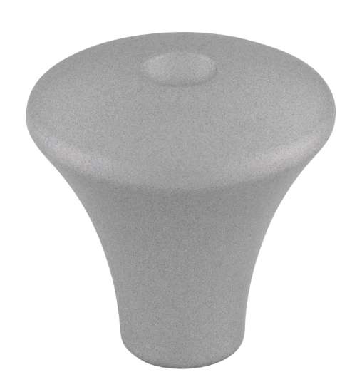 Afbeeldingen van Siro Meubelknop metaal - L 24mm/H 24mm/B 24mm - aluminium 