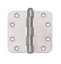 Afbeeldingen van Bsw klepscharnier RD 1804 GV - 76x76 afgerond ongemonteerd - gegalvaniseerd 