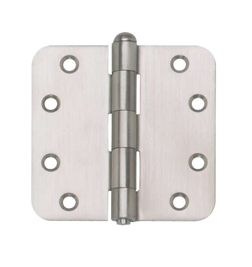 Afbeeldingen van Bsw klepscharnier RD 1804 GV - 76x76 afgerond ongemonteerd - gegalvaniseerd 