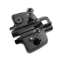 Afbeeldingen van Hettich Kruismontageplaat met directe hoogteverstelling, in obsidiaanzwart, Rijboring 37 x 32 mm, Hettich Direkt met geleidetappen en speciale schroeven (voor boringen ø 5 x 7,5 mm), dikte 0,0 mm