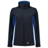 Afbeeldingen van Tricorp softshell jack 402008 - maat 4XL - marineblauw/koningsblauw 