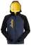 Afbeeldingen van Hoodie met logo en rits