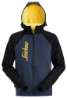 Afbeeldingen van Hoodie met logo en rits