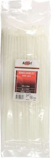 Afbeeldingen van Kelfort bundelbandjes - 2.5x140mm - transparant 