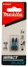 Afbeeldingen van Makita Slagschroefbit X Impact Black - PZ1x25mm