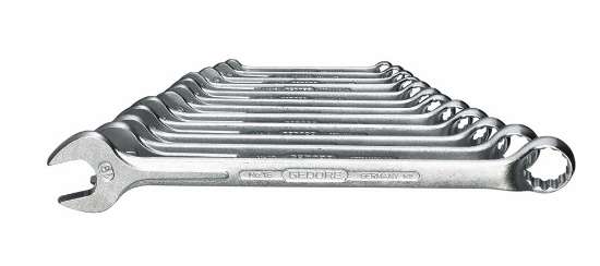 Afbeeldingen van Gedore Steeksleutelset/Ringsleutelset Type 1B 80-Delig