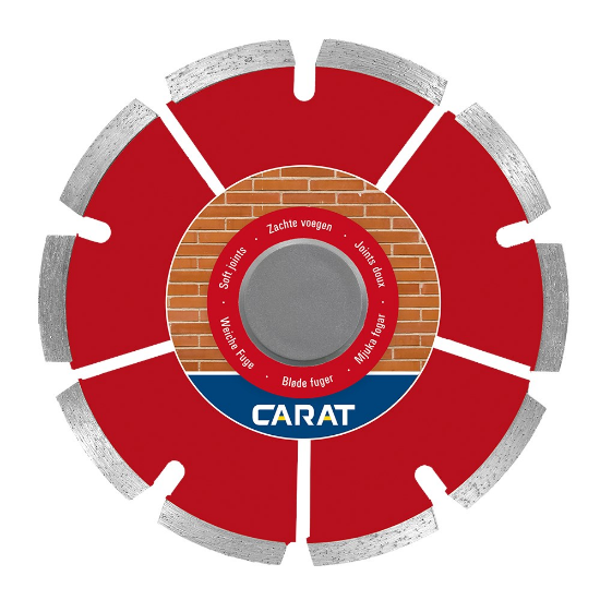 Afbeeldingen van Carat voegenfrees CTC Master