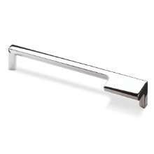 Afbeeldingen van Hettich Greep Zenga links, boorafstand 192, L 201 mm, B 36 mm, H 30 mm, glans verchroomd